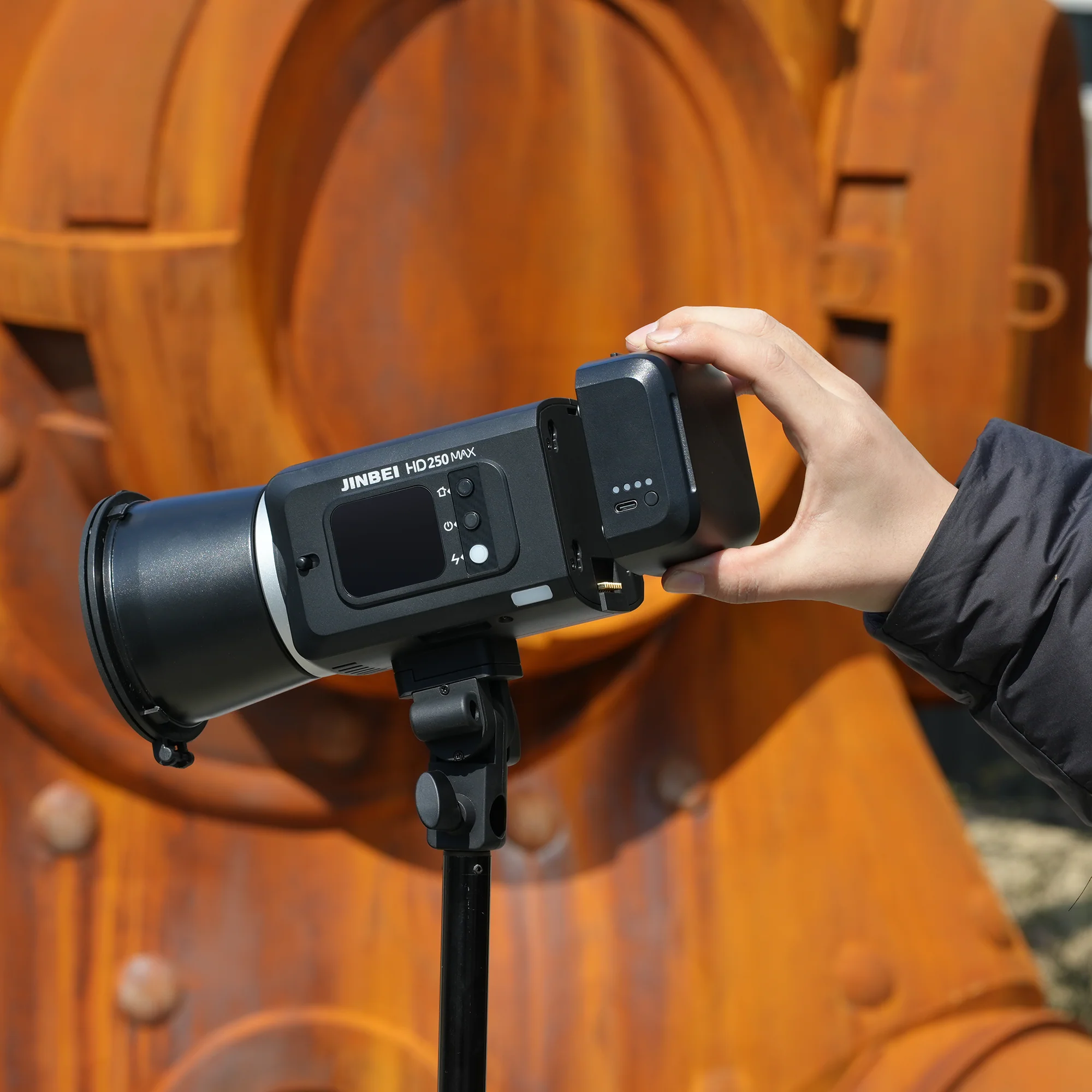 B-Ware Studioblitz TTL Pro | HD-250MAX | 220 Ws - Image 4