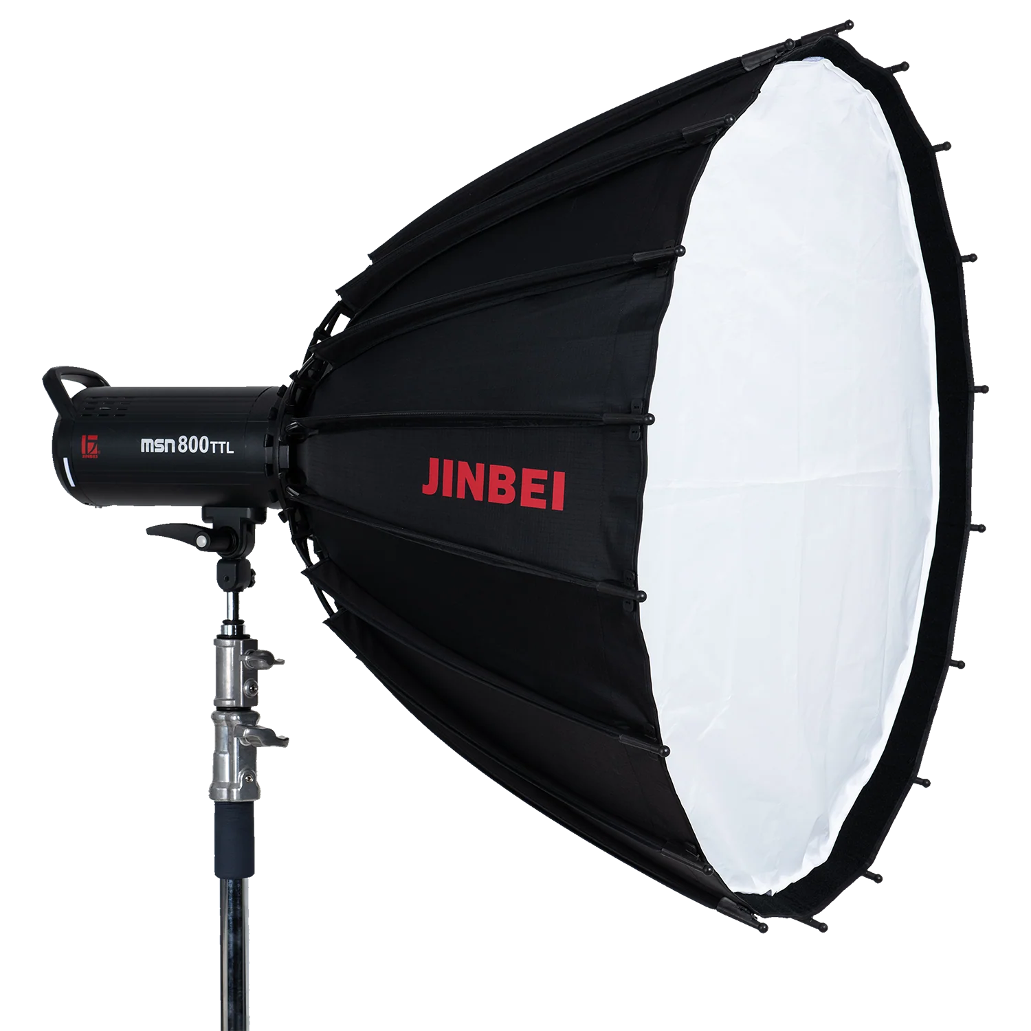 Softbox Deep | Reflective | 90 cm / 120 cm | mit Grid - Image 4
