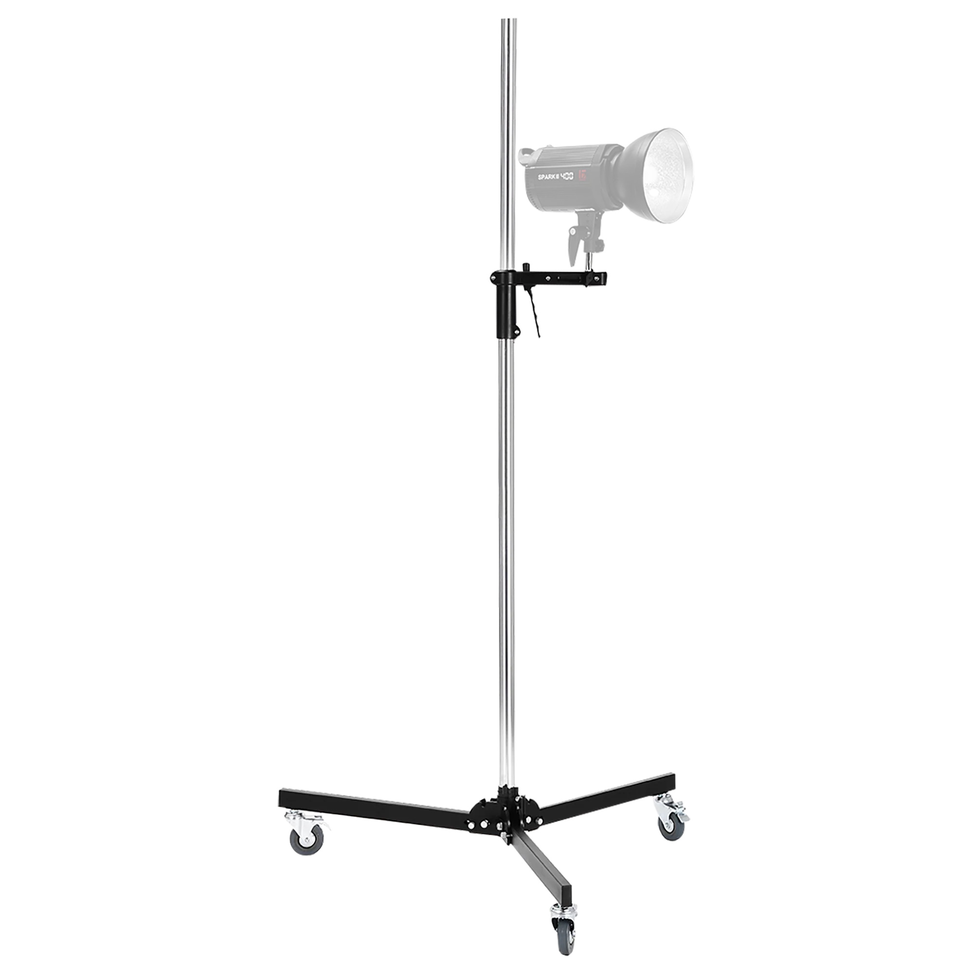 Lampenstativ | Rollbar | 29,5–220 cm